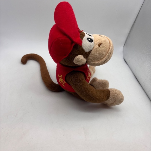 Nintendo Donkey Kong Diddy Kong Monkey 8" Character Plush Stuffed Animal - Picture 8 of 15